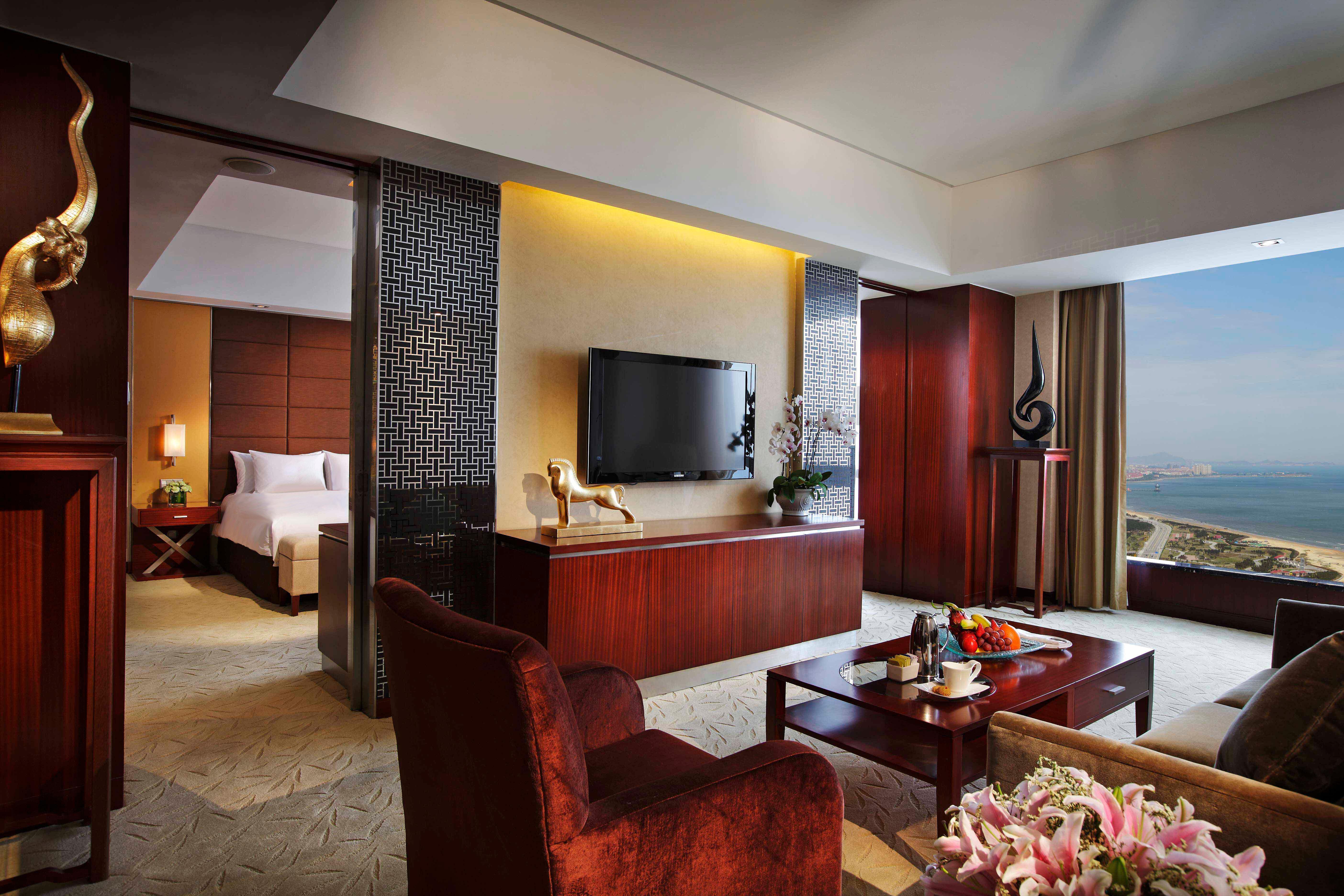 Crowne Plaza Yantai Sea View By Ihg Otel Dış mekan fotoğraf