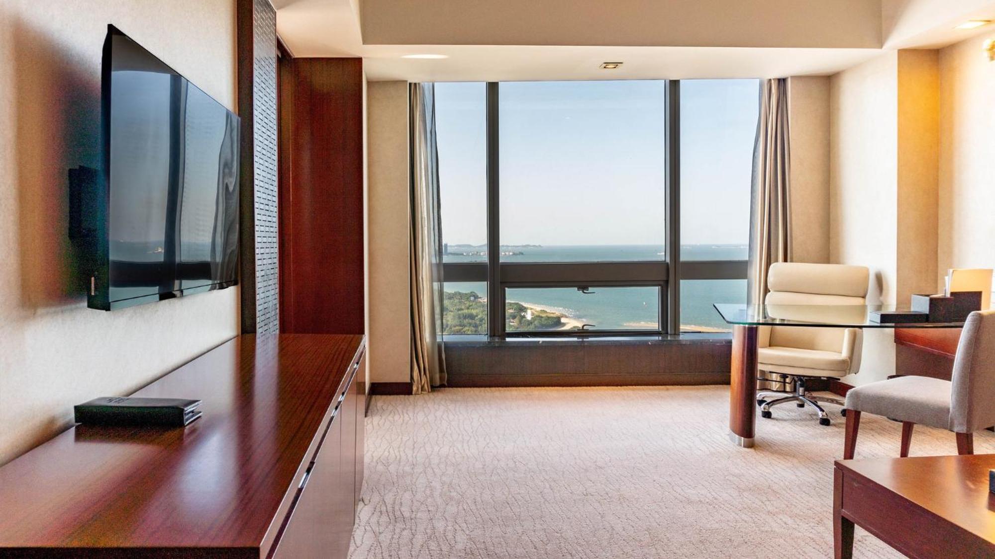 Crowne Plaza Yantai Sea View By Ihg Otel Dış mekan fotoğraf